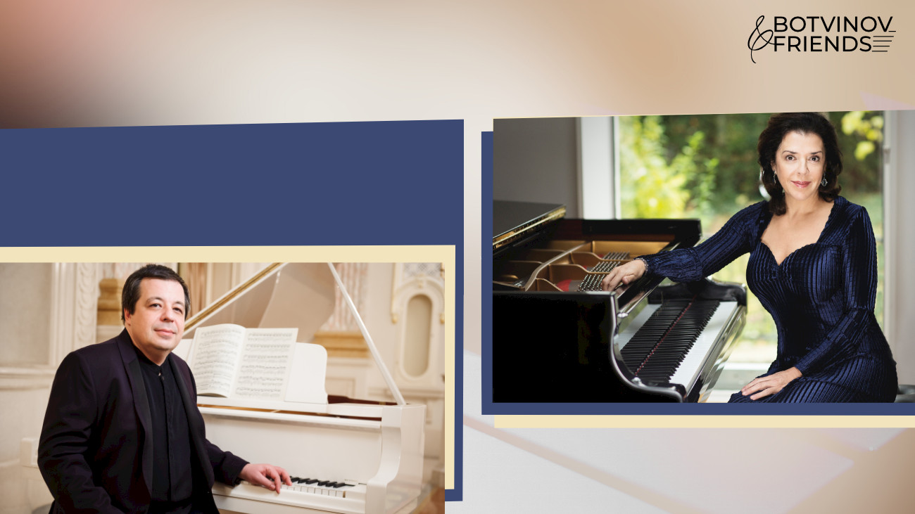 Klavierduo Elena Bashkirova und Alexey Botvinov